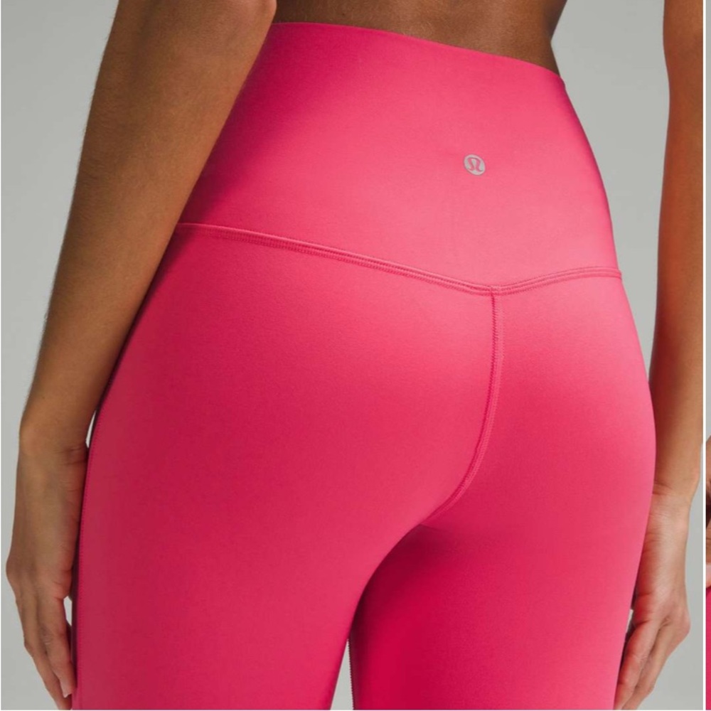 Lululemon Align High-Rise Pant 28" - Glaze Pink - Size 10 - Picture 4 of 10